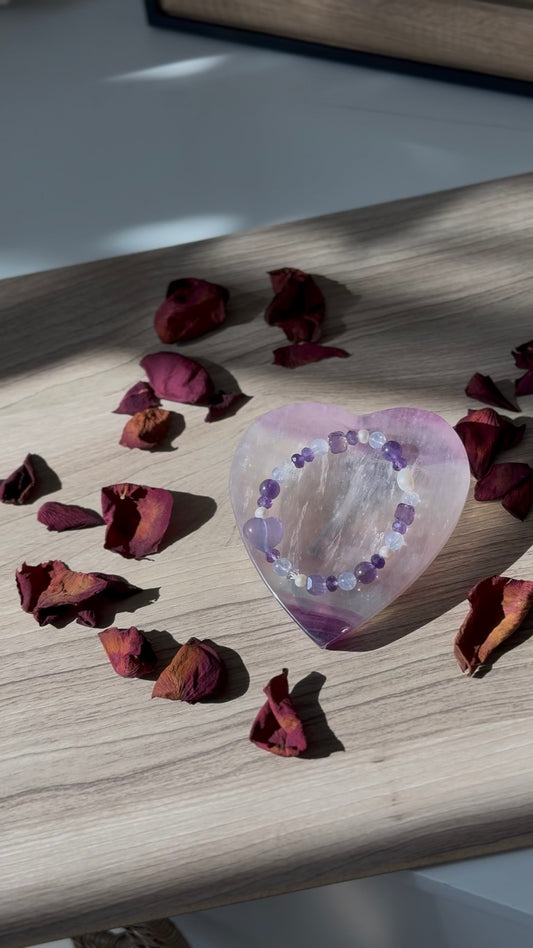 A Heart for Month - Birthstone Bracelet