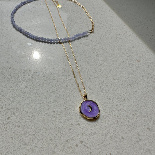 AUTHENTIC SELF - Tanzanite, Gold Filled Necklace