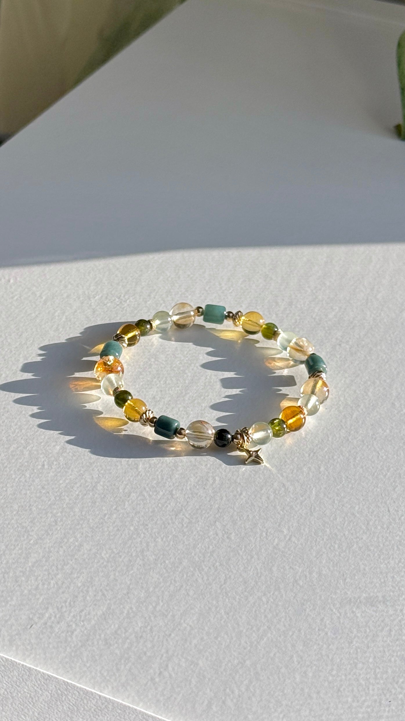 Warmth & Green Bloom - Renewal and Healing Bracelet