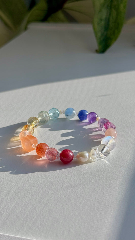 Pearl After Rain - Chakra Balancing Bracelet
